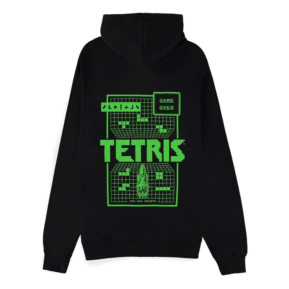 Tetris Zipper Hoodie Game Over  Size XL
