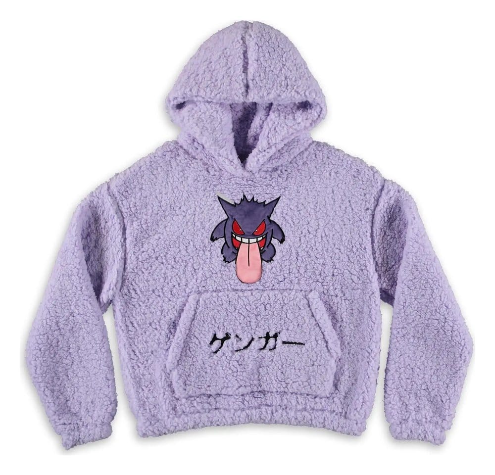 Pokémon Hooded Sweater Teddy Gengar Size L