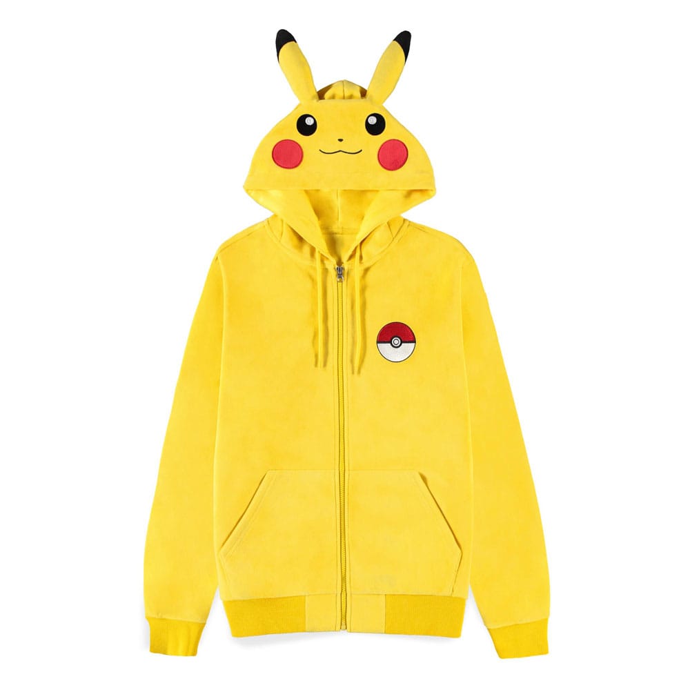 Pokémon Zipper Hoodie Pikachu Size S