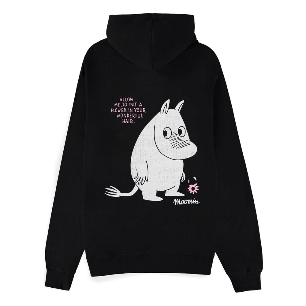 Moomins Zipper Hoodie Flower Size S