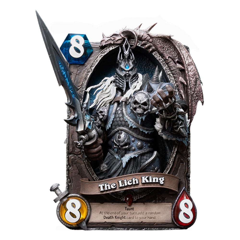 Hearthstone 3D Art Frame Statue The Lich King 31 cm