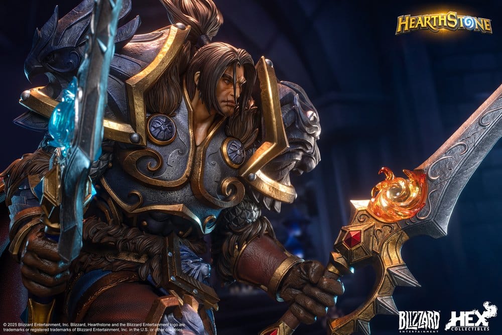 Hearthstone Statue 1/10 Varian Wrynn 31 cm