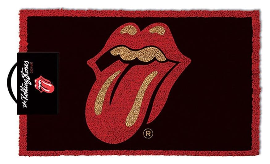The Rolling Stones Door Mat Tongue and Lips Logo