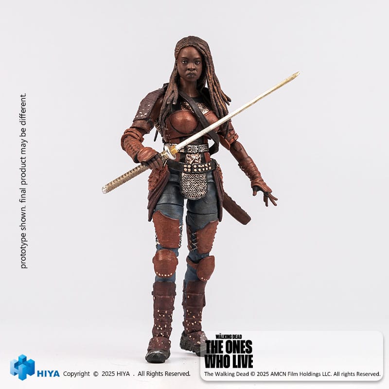 The Walking Dead: The Ones Who Live Exquisite Mini Action Figure 1/18 Michonne 10 cm