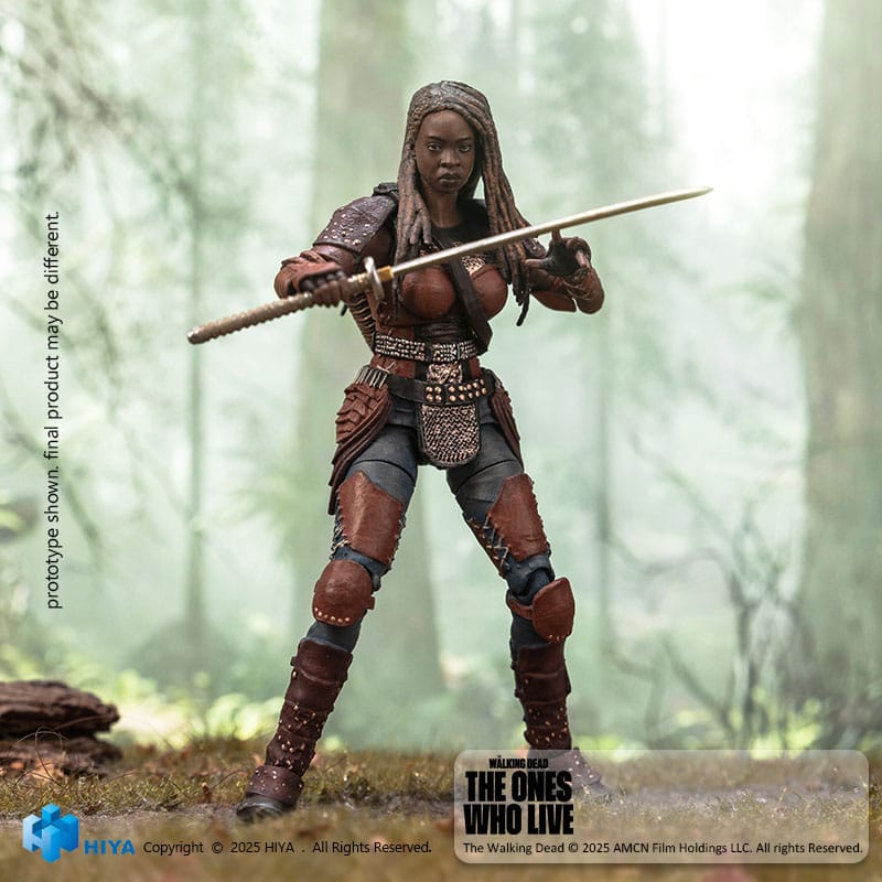 The Walking Dead: The Ones Who Live Exquisite Mini Action Figure 1/18 Michonne 10 cm