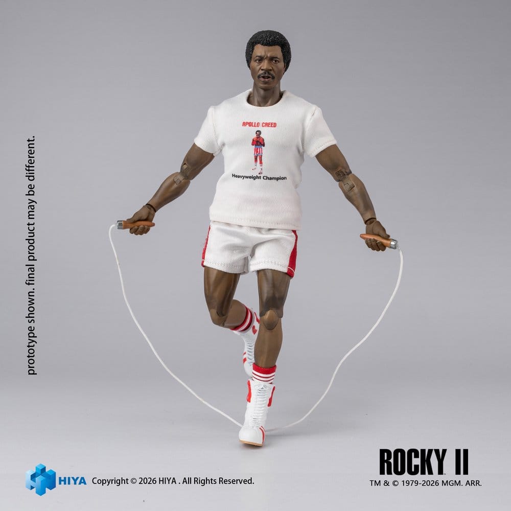 Rocky II Exquisite Super Action Figure 1/12 Apollo 16 cm