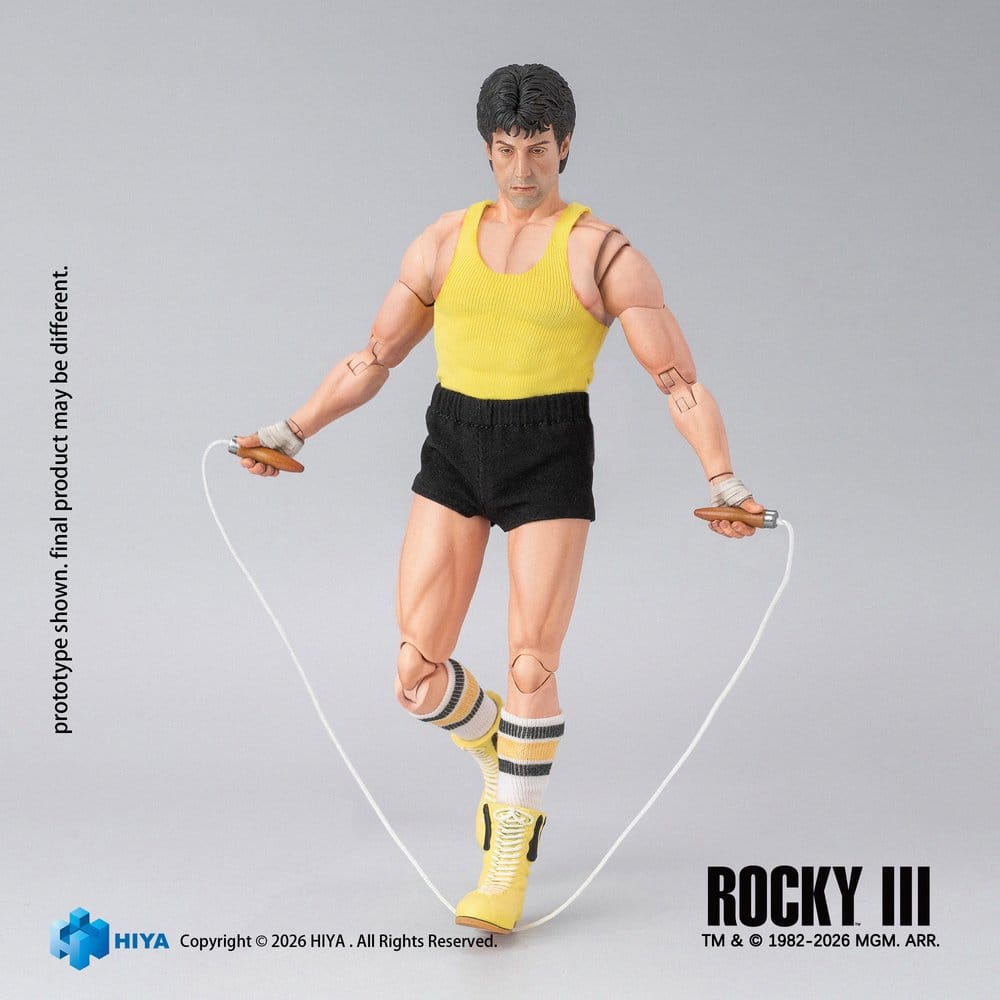 Rocky III Exquisite Super Action Figure 1/12 Rocky Boxer Version 16 cm