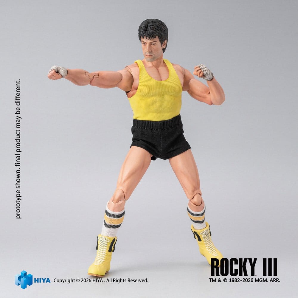 Rocky III Exquisite Super Action Figure 1/12 Rocky Boxer Version 16 cm