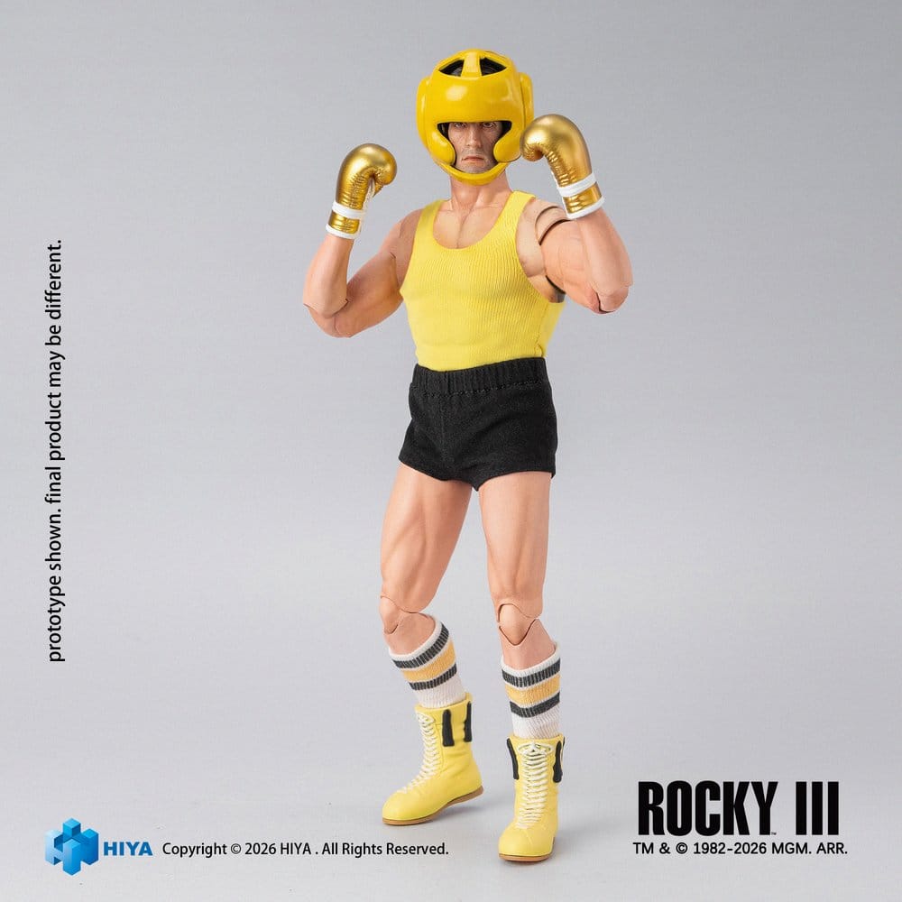 Rocky III Exquisite Super Action Figure 1/12 Rocky Boxer Version 16 cm