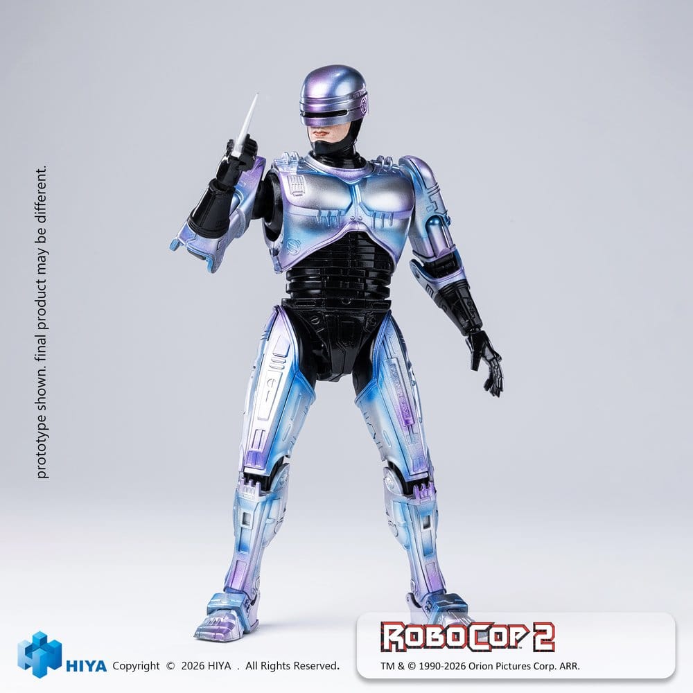 Robocop 2 Exquisite Super Action Figure 1/12 Robocop 17 cm