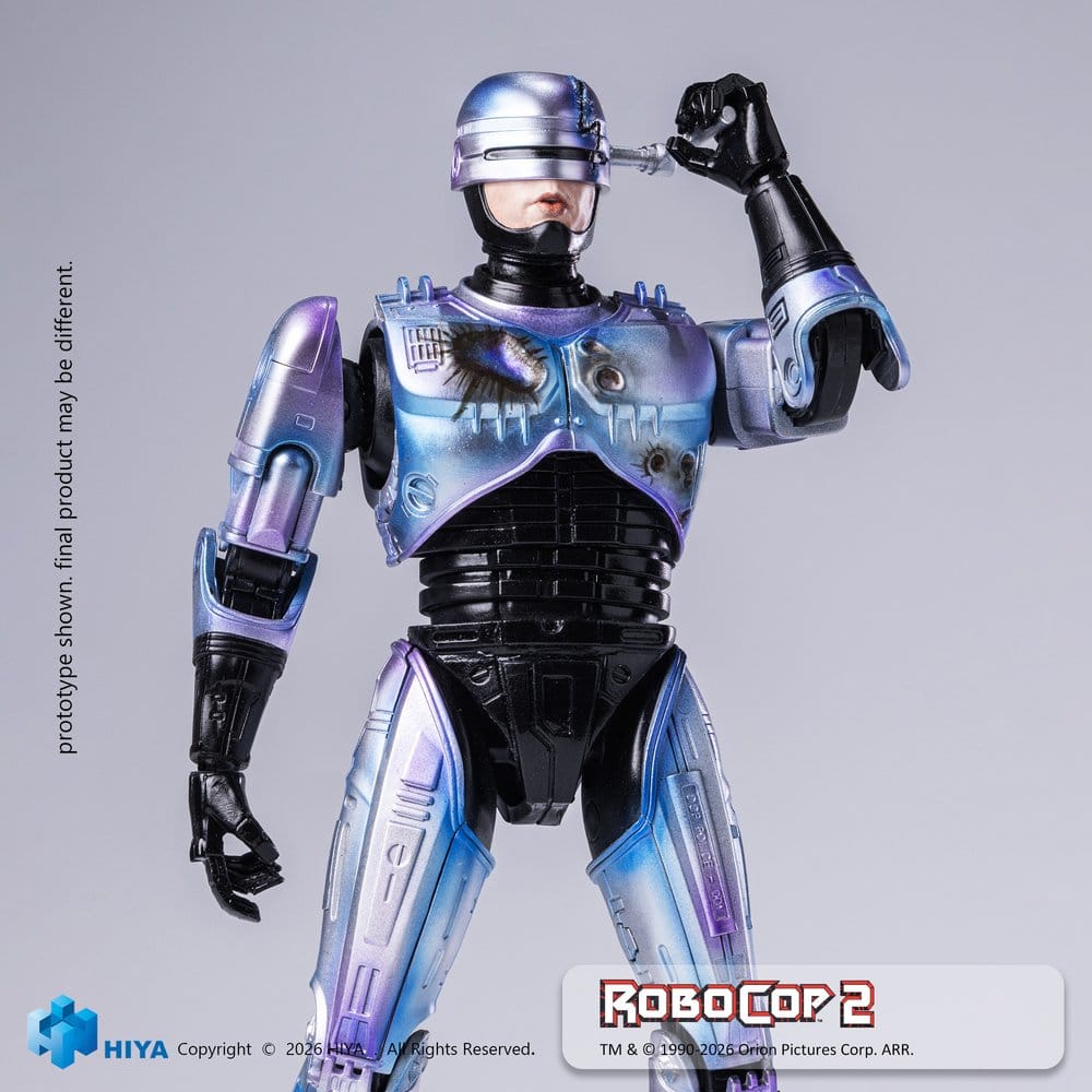 Robocop 2 Exquisite Super Action Figure 1/12 Robocop 17 cm