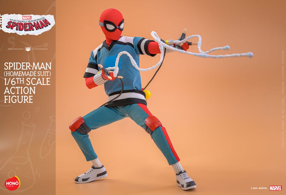 Your Friendly Neighborhood Spider-Man Action Figure 1/6 Spider-Man (Homemade Suit) 29 cm