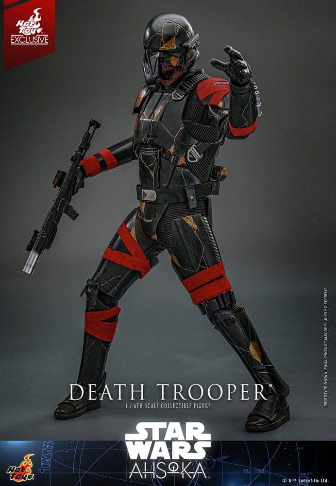 Star Wars: Ahsoka Television Masterpiece Action Figure 1/6 Death Trooper Hot Toys Exclusive 31 cm