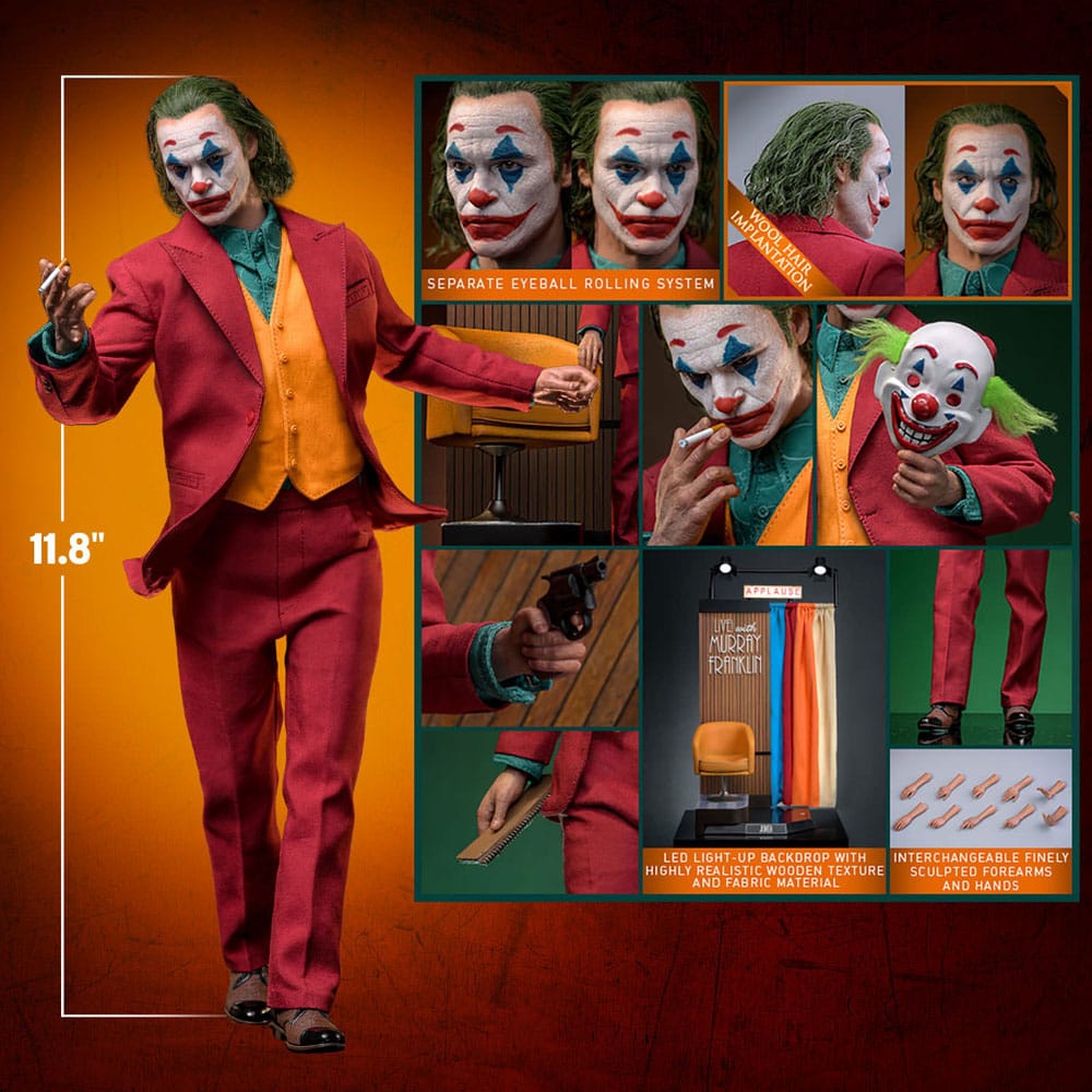 Joker Movie Masterpiece Action Figure 1/6 The Joker Artisan Edition 30 cm