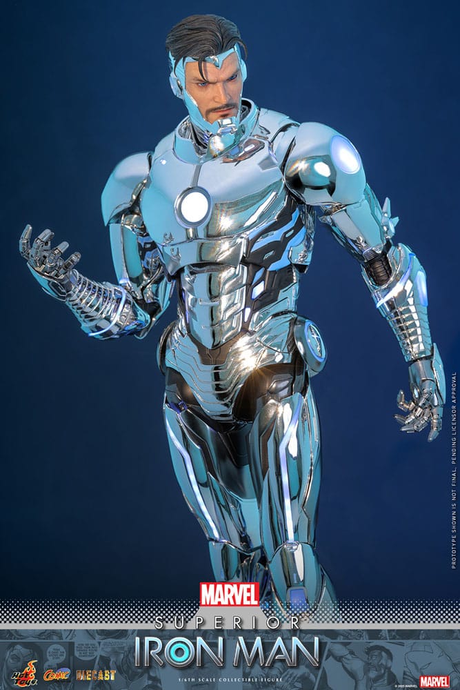 Marvel Comic Diecast Masterpiece Action Figure 1/6 Superior Iron Man 32 cm