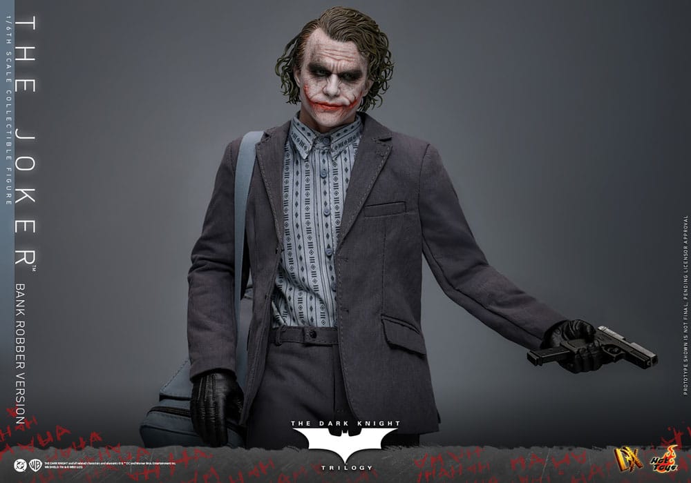 The Dark Knight DX Action Figure 1/6 The Joker (Bank Robber Version) 30 cm