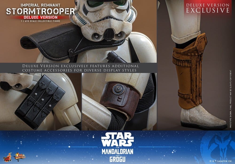 Star Wars: The Mandalorian & Grogu Movie Masterpiece Action Figure 1/6 Imperial Remnant Stormtrooper (Deluxe Version) 30 cm