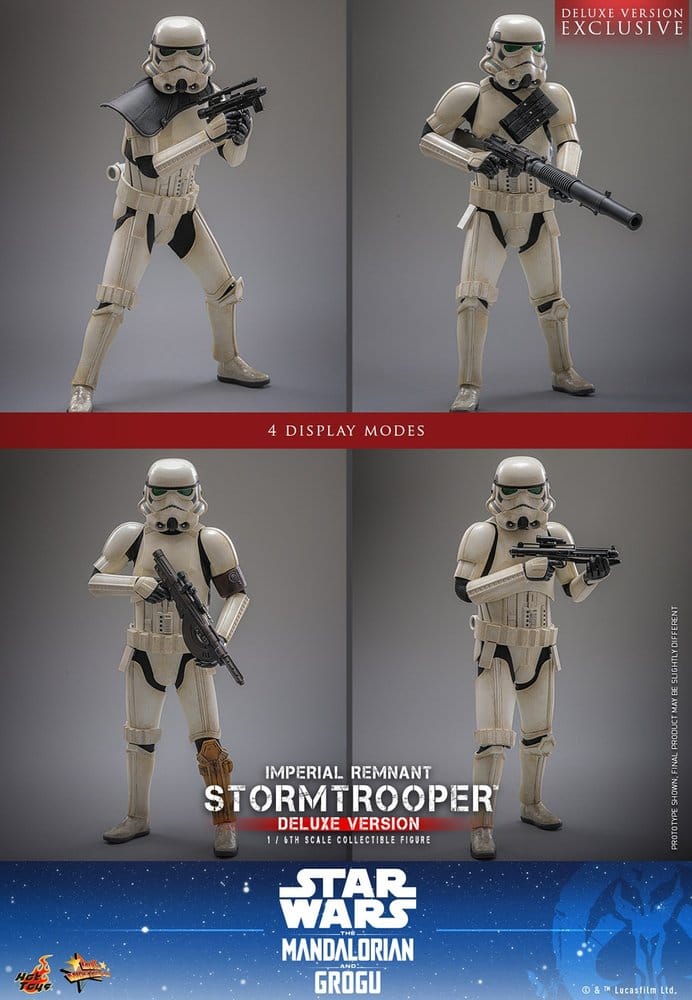 Star Wars: The Mandalorian & Grogu Movie Masterpiece Action Figure 1/6 Imperial Remnant Stormtrooper (Deluxe Version) 30 cm