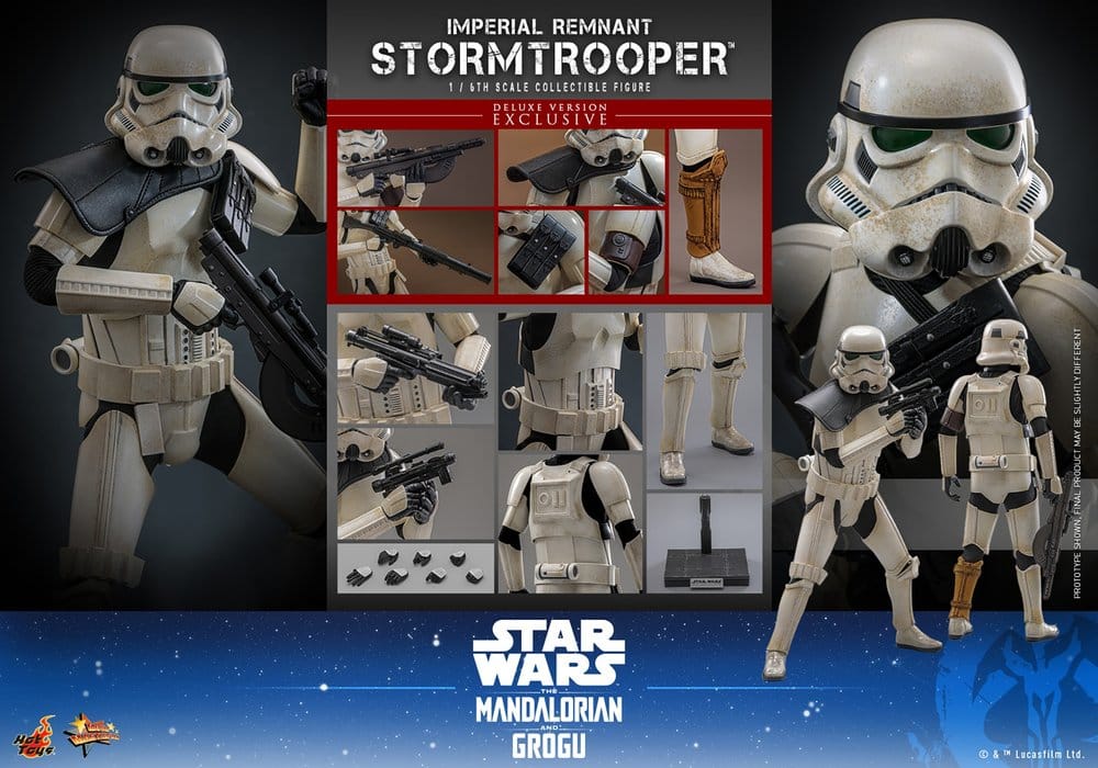 Star Wars: The Mandalorian & Grogu Movie Masterpiece Action Figure 1/6 Imperial Remnant Stormtrooper (Deluxe Version) 30 cm