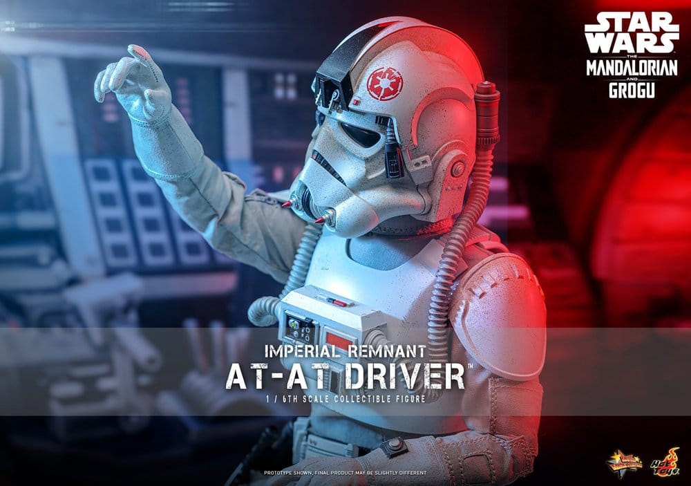 Star Wars Movie Masterpiece Action Figure 1/6 Imperial Remnant AT-AT Driver 30 cm