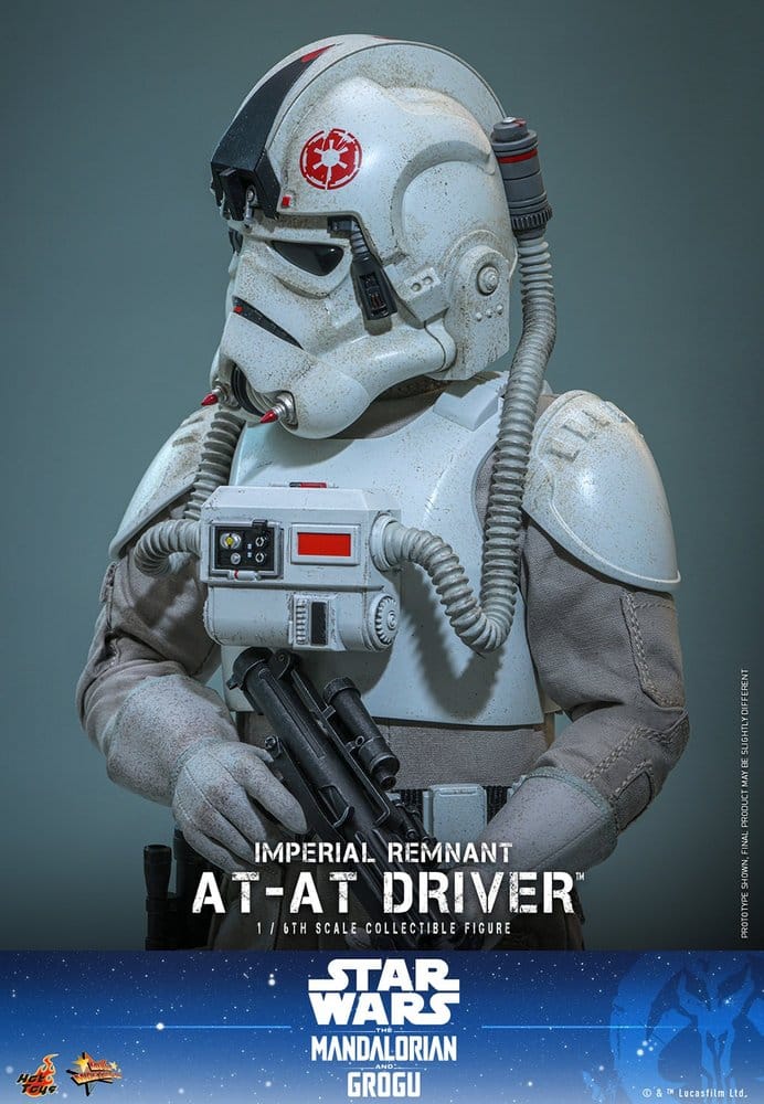 Star Wars Movie Masterpiece Action Figure 1/6 Imperial Remnant AT-AT Driver 30 cm