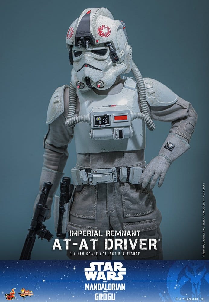Star Wars Movie Masterpiece Action Figure 1/6 Imperial Remnant AT-AT Driver 30 cm