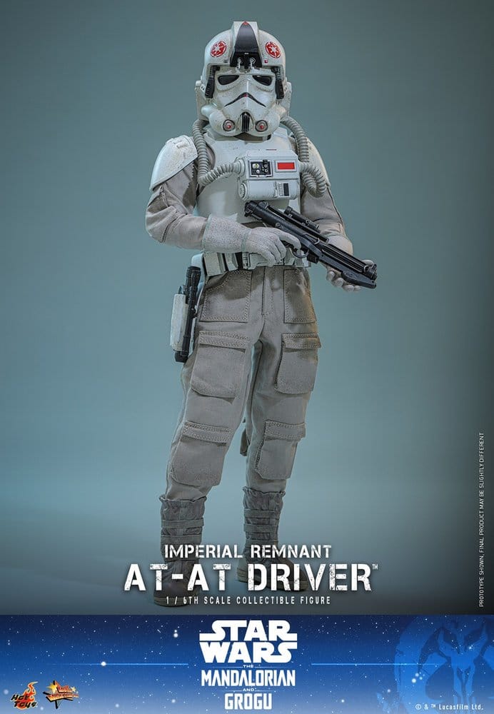 Star Wars Movie Masterpiece Action Figure 1/6 Imperial Remnant AT-AT Driver 30 cm