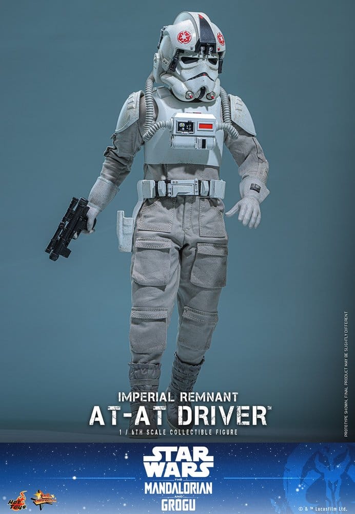 Star Wars Movie Masterpiece Action Figure 1/6 Imperial Remnant AT-AT Driver 30 cm