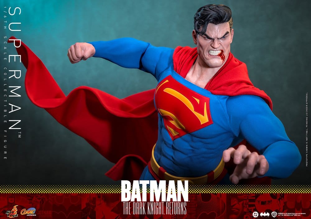Batman: The Dark Knight Returns Comic Masterpiece Action Figure 1/6 Superman 34 cm