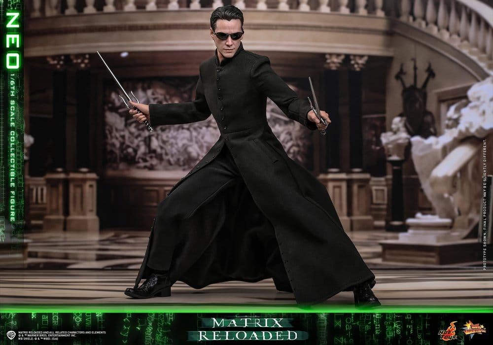 Matrix Movie Masterpiece Action Figure 1/6 Neo 31 cm