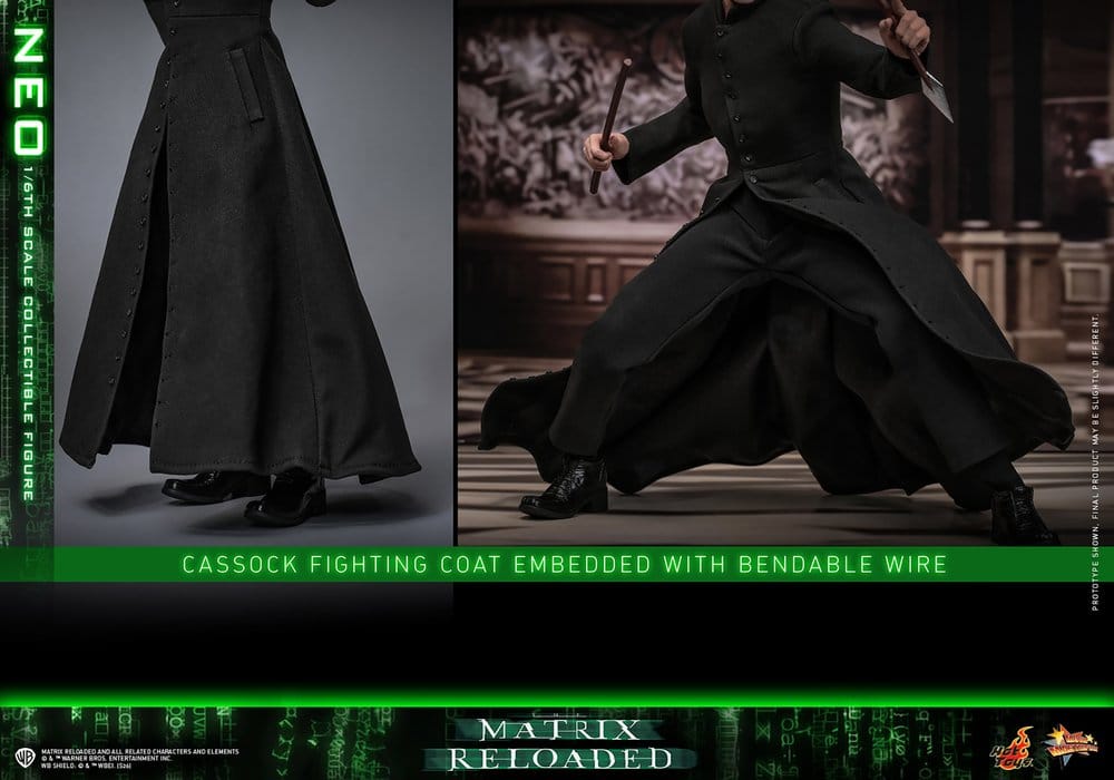 Matrix Movie Masterpiece Action Figure 1/6 Neo 31 cm