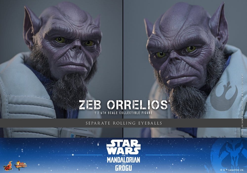 Star Wars Movie Masterpiece Action Figure 1/6 Zeb Orrelios 33 cm