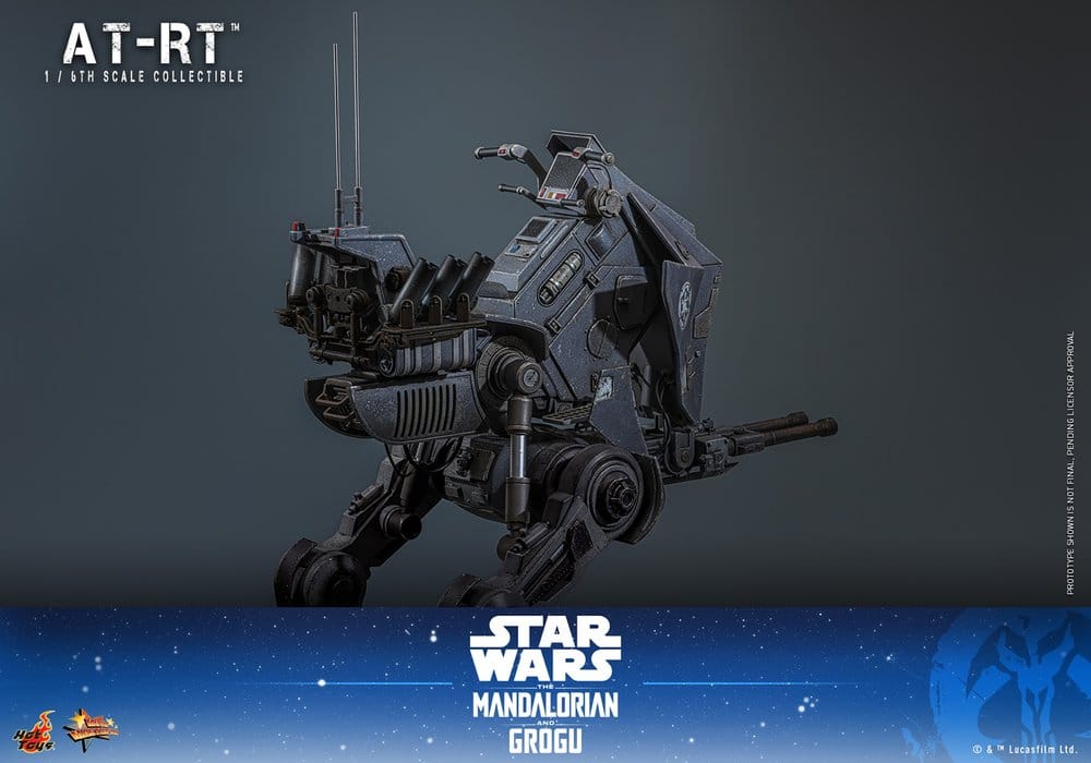 Star Wars: The Mandalorian & Grogu Movie Masterpiece Vehicle 1/6 AT-RT 60 cm
