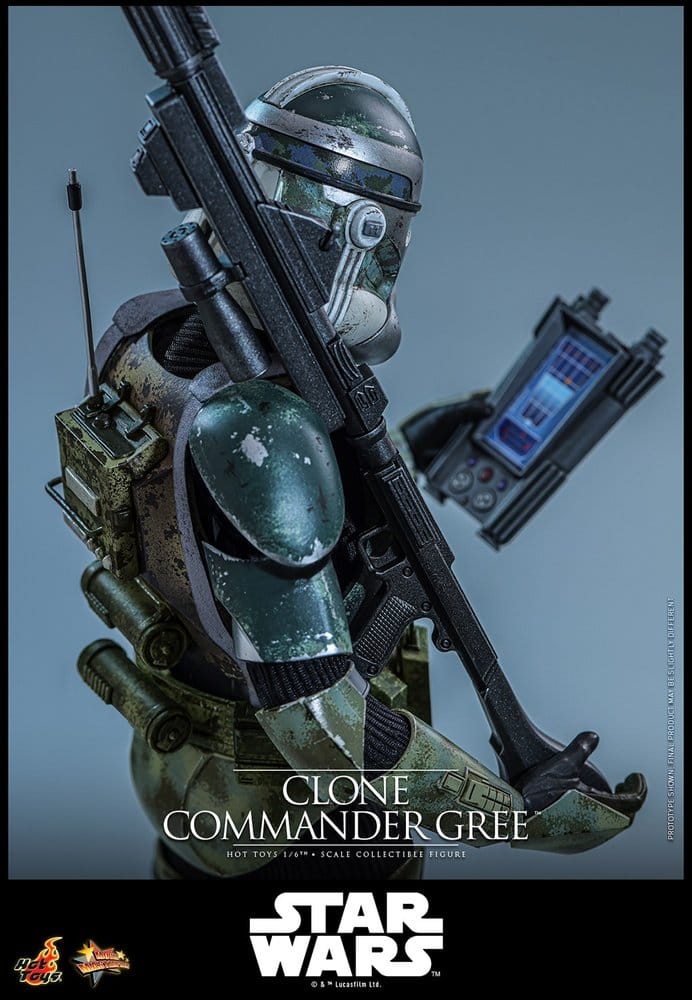Star Wars Movie Masterpiece Action Figure 1/6 Clone Commander Gree 30 cm