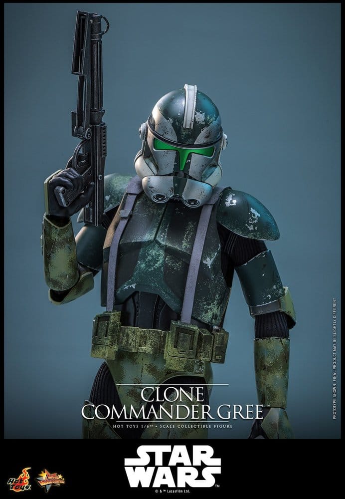 Star Wars Movie Masterpiece Action Figure 1/6 Clone Commander Gree 30 cm