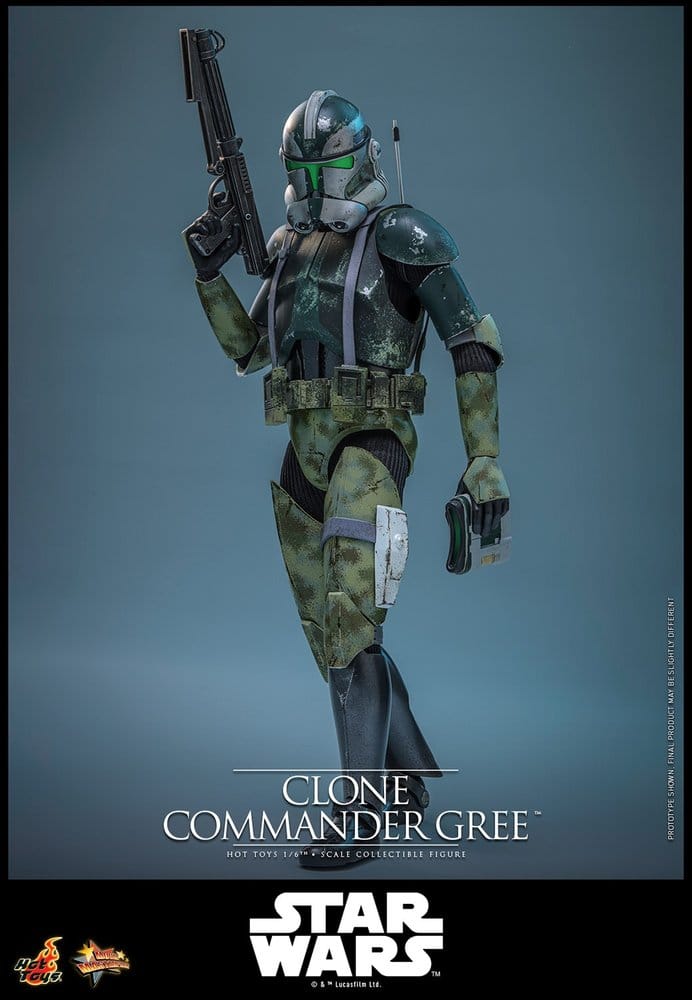 Star Wars Movie Masterpiece Action Figure 1/6 Clone Commander Gree 30 cm