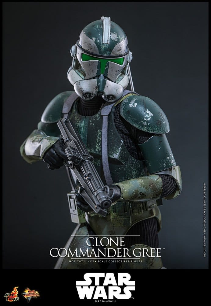 Star Wars Movie Masterpiece Action Figure 1/6 Clone Commander Gree 30 cm