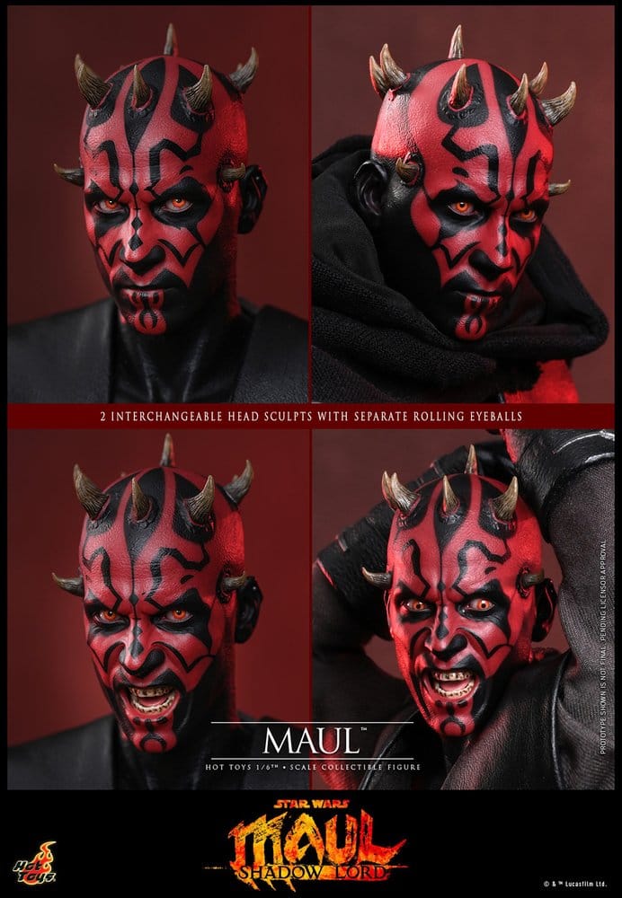 Star Wars: Maul - Shadow Lord Television Masterpiece Action Figure 1/6 Maul 29 cm