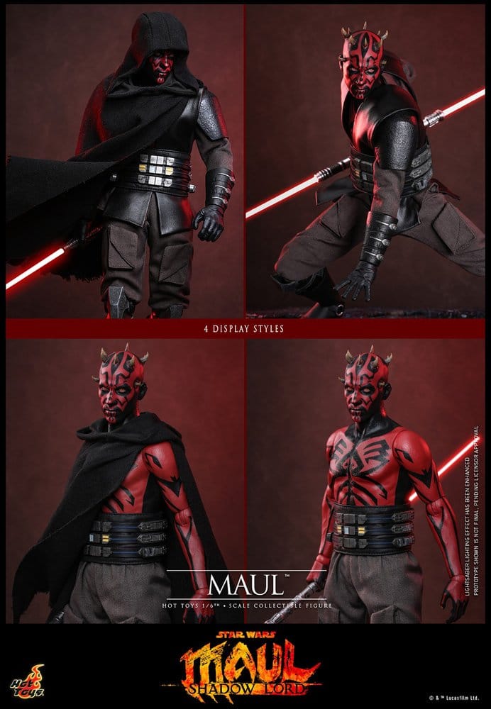 Star Wars: Maul - Shadow Lord Television Masterpiece Action Figure 1/6 Maul 29 cm
