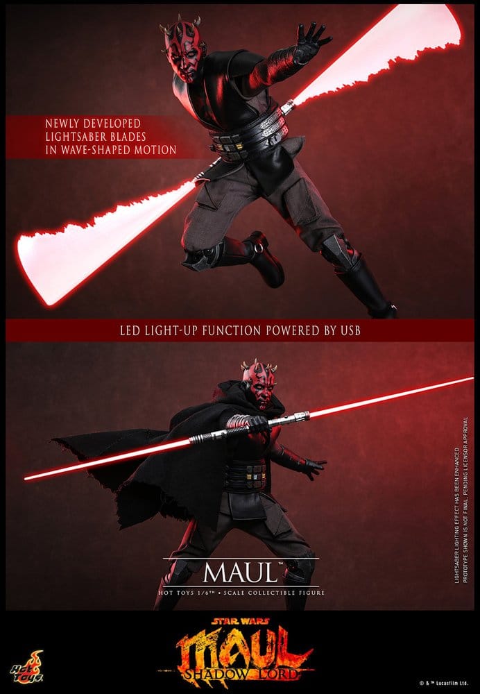 Star Wars: Maul - Shadow Lord Television Masterpiece Action Figure 1/6 Maul 29 cm