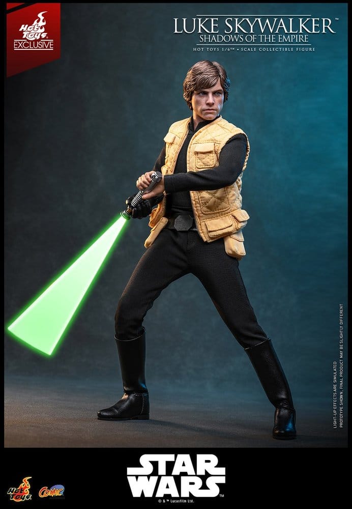 Star Wars Comic Masterpiece Action Figure 1/6 Luke Skywalker (Shadows Of The Empire) (Hot Toys Exclusive) 28 cm