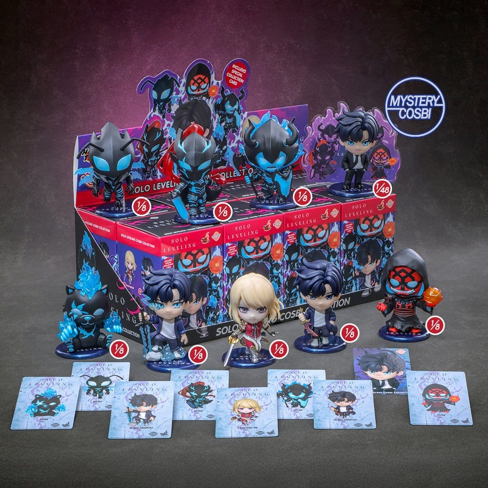 Solo Leveling Cosbi Mini Figures 11 cm Blind Box Display (8)