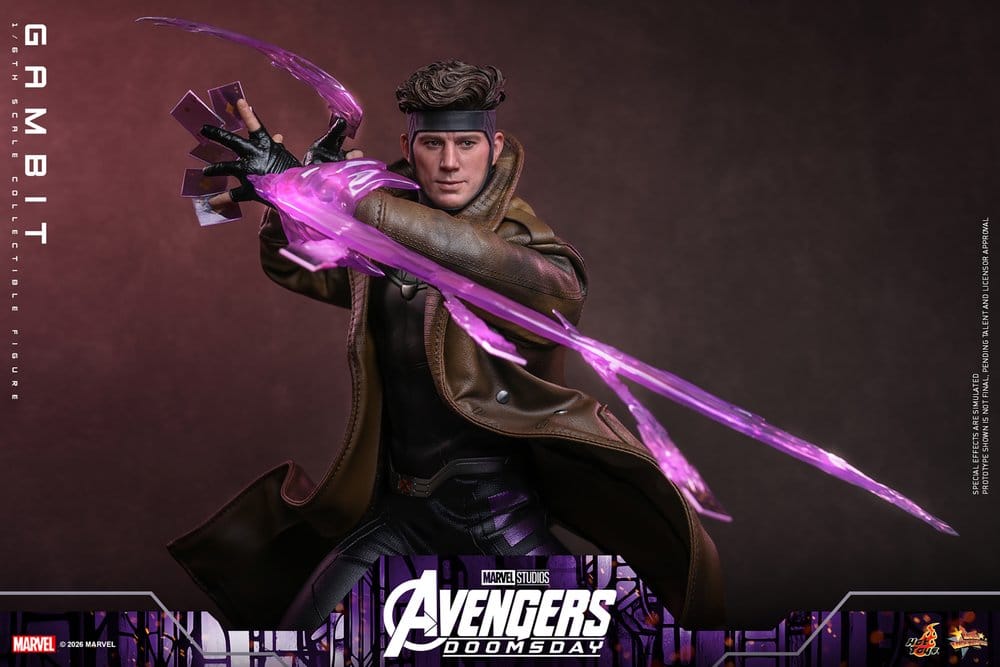 Avengers: Doomsday Movie Masterpiece Action Figure 1/6 Gambit 31 cm
