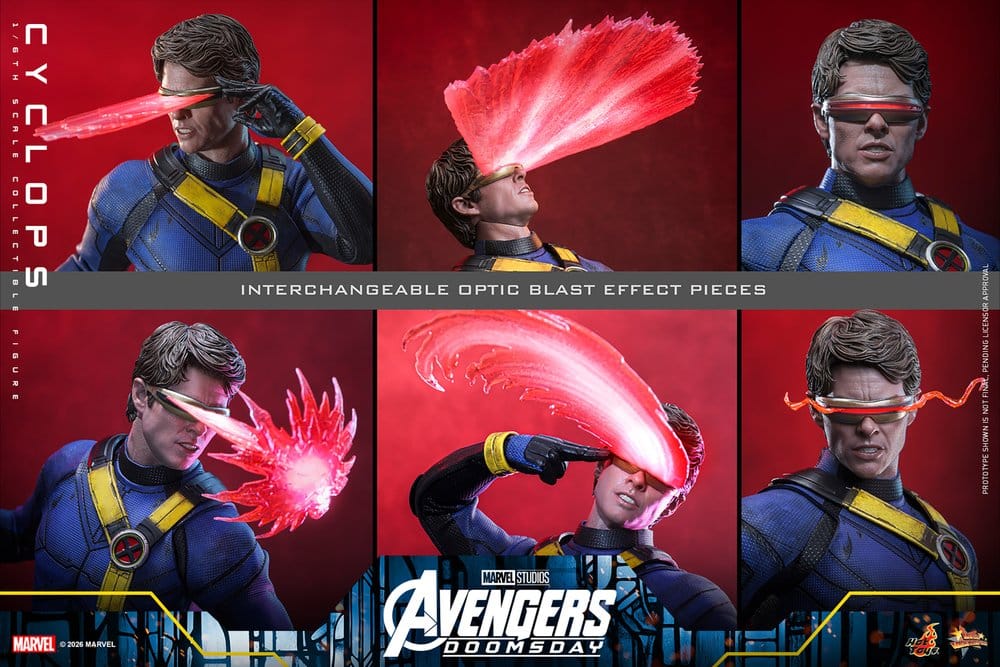 Avengers: Doomsday Movie Masterpiece Action Figure 1/6 Cyclops 30 cm