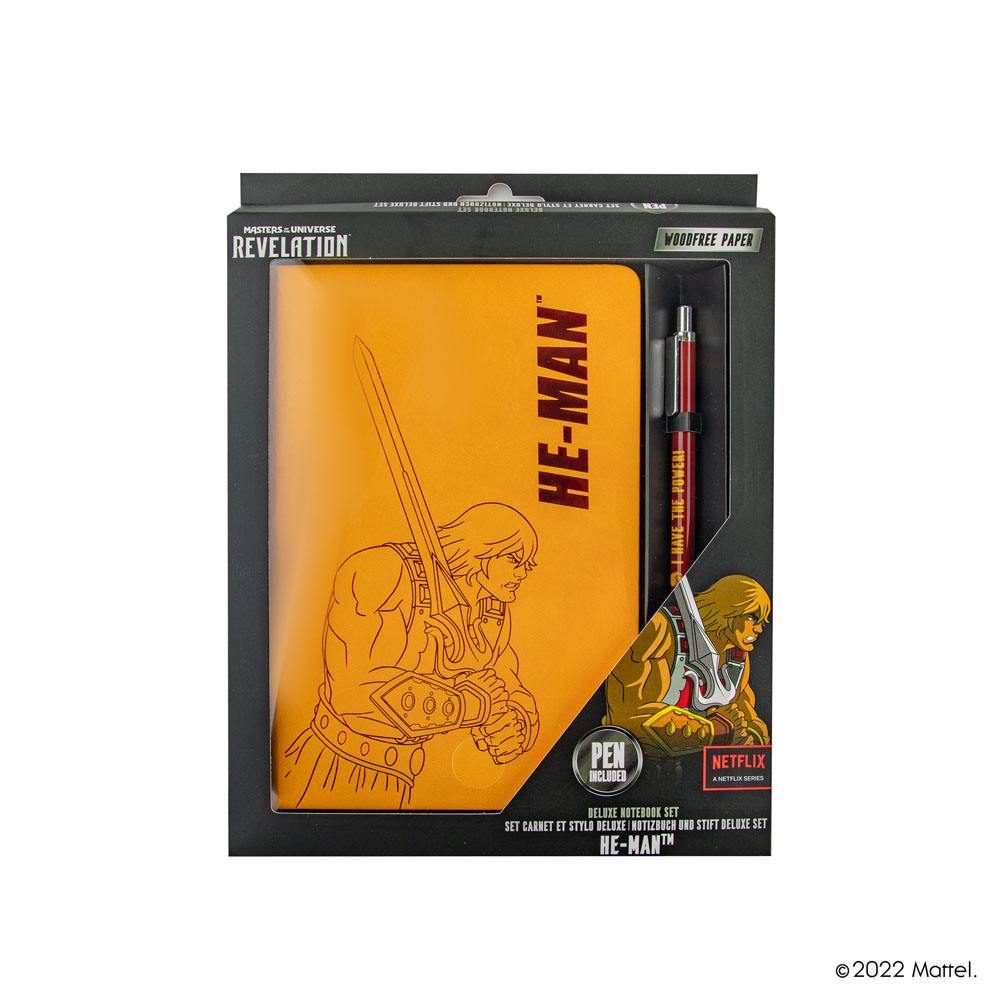 Masters of the Universe - Revelation: He-Man Notebook Set (notebook + pen)