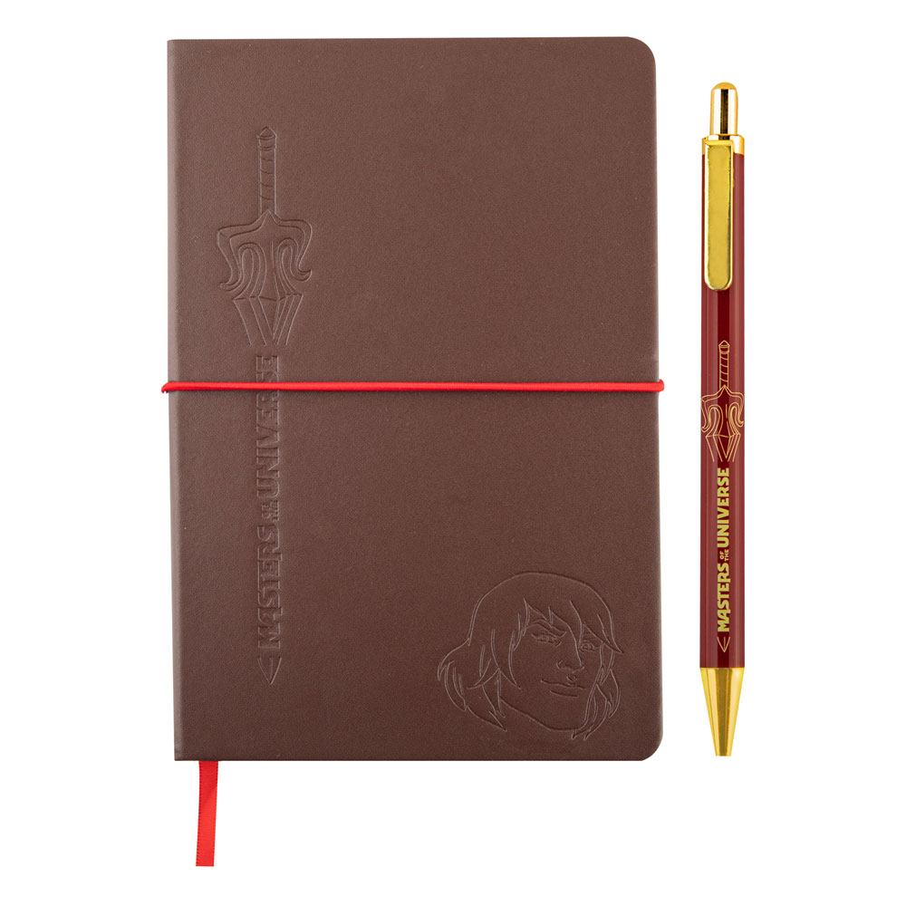 Masters of the Universe - Revelation: Notebook Set (notebook + pen) He-Man with Sword