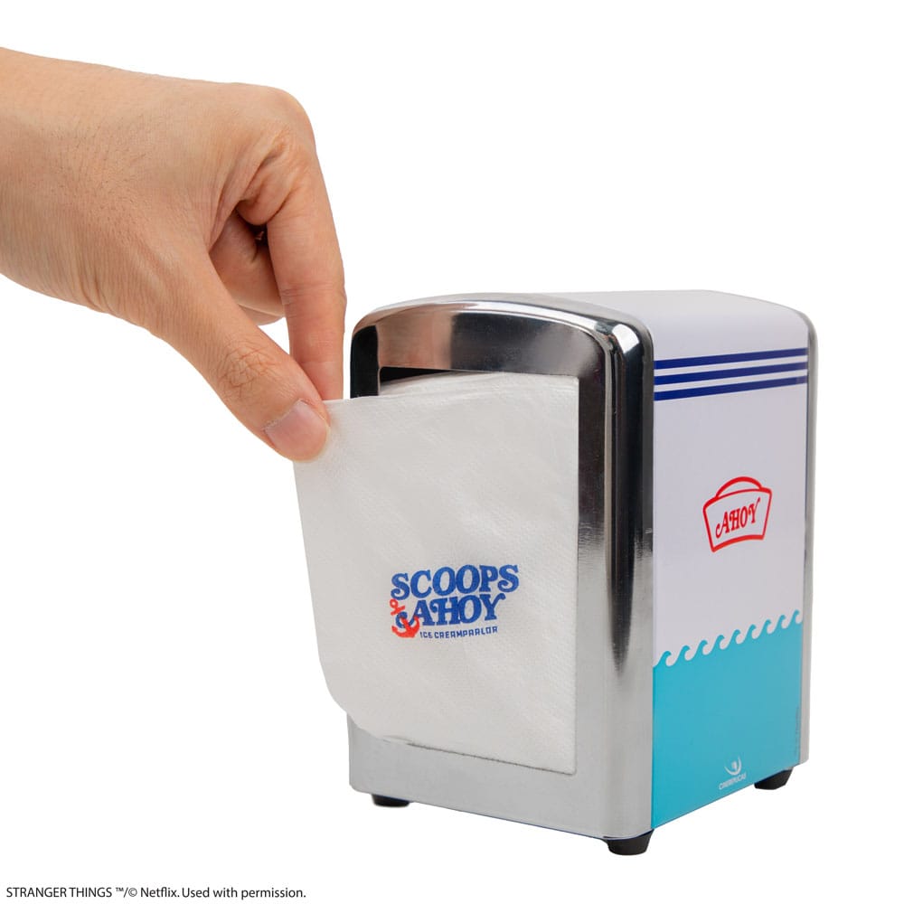 Stranger Things Napkin Dispenser set Scoops Ahoy