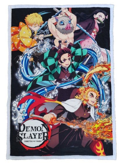 Demon Slayer: Kimetsu no Yaiba Fleece Blanket 100 x 150 cm