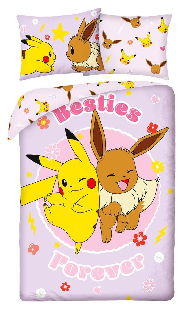 Pokémon Duvet Set Ver. 19 140 x 200 cm / 70 x 90 cm