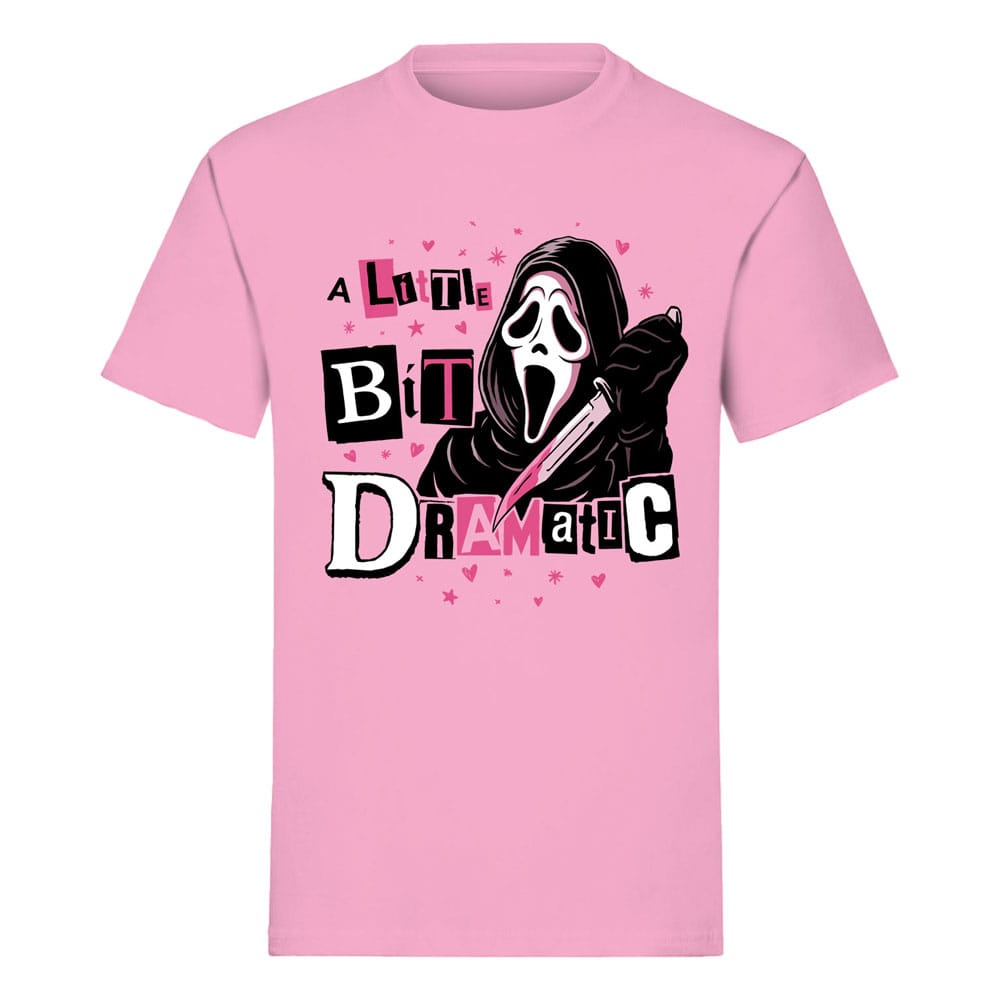 Scream T-Shirt Ghost Face A Little Bit Dramatic Size L